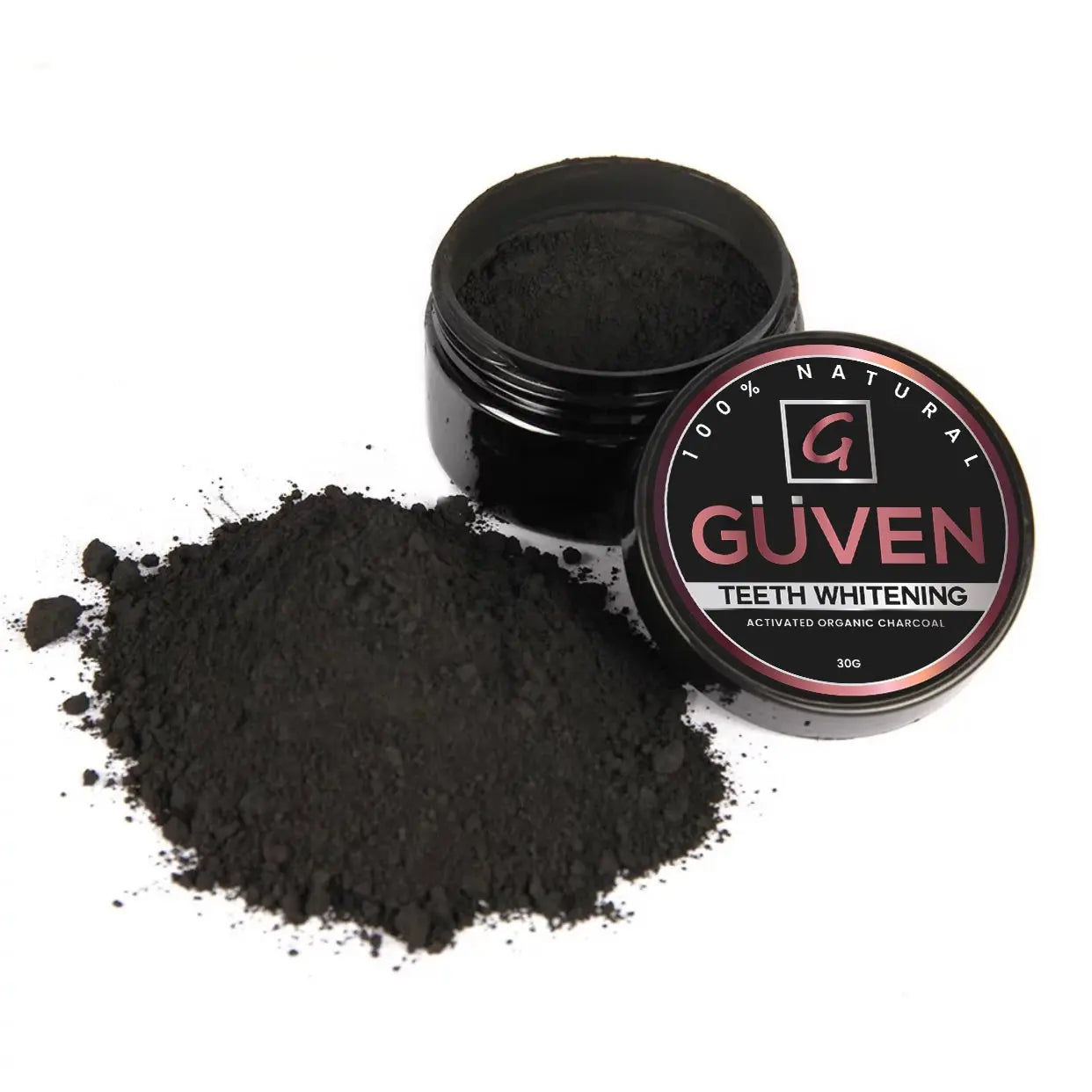 Activated Charcoal Teeth Whitening Powder for Brighter Smile